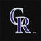 MLB Colorado Rockies - Solid Distressed Wii (Includes 1 Controller) Skin