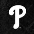 MLB Philadelphia Phillies Dark Wash iPhone XS Clear Case