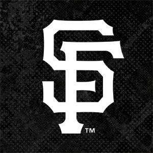 MLB San Francisco Giants Dark Wash Wii Remote Controller Skin