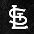 MLB St Louis Cardinals Dark Wash iPhone XS Clear Case