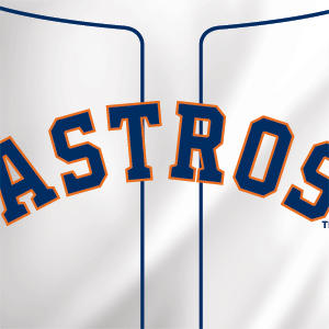 MLB Houston Astros Jersey Wii (Includes 1 Controller) Skin