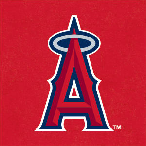 MLB Los Angeles Angels - Solid Distressed Surface Laptop 2 Skin