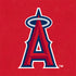 MLB Los Angeles Angels - Solid Distressed iPhone XS Clear Case