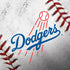 MLB Los Angeles Dodgers Game Ball iPhone XS Clear Case