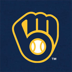 MLB Milwaukee Brewers - Solid Distressed Playstation 3 & PS3 Slim Skin