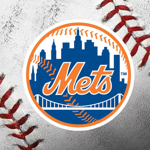MLB New York Mets Game Ball iPhone XS Clear Case