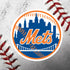 MLB New York Mets Game Ball iPhone XS Clear Case