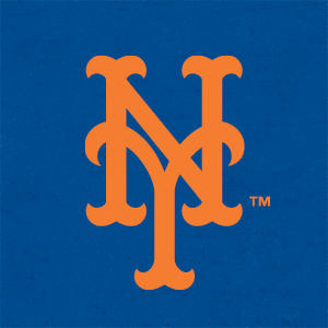 MLB New York Mets - Solid Distressed Studio Wireless Skin