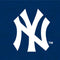 MLB New York Yankees - Solid Distressed Wii (Includes 1 Controller) Skin