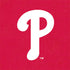 MLB Philadelphia Phillies - Solid Distressed iPhone XS Clear Case