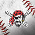 MLB Pittsburgh Pirates Game Ball iPhone XS Clear Case