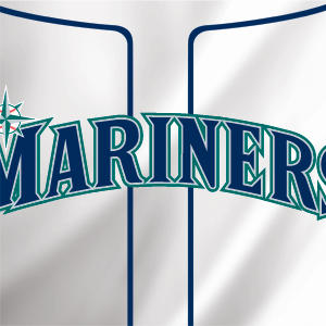 MLB Seattle Mariners Home Jersey Wii Remote Controller Skin