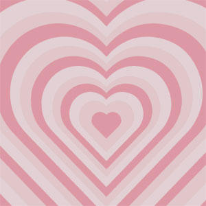 Pink Heart Pattern Wii (Includes 1 Controller) Skin