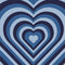 Blue Heart Pattern Wii (Includes 1 Controller) Skin
