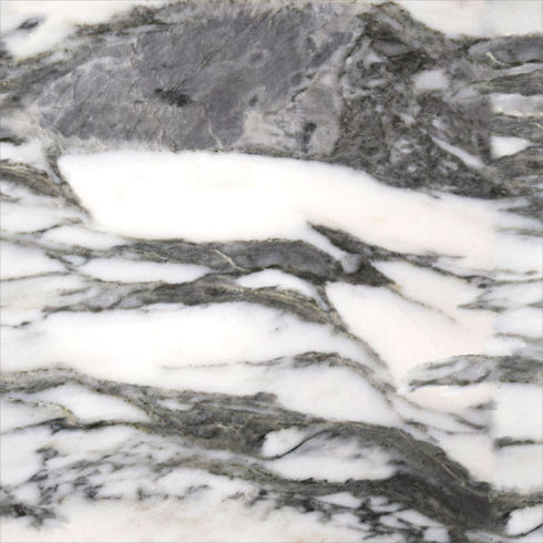 Grey Marbling iPhone XS Clear Case
