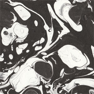Marbleized Black iPhone 14 Plus Clear Case