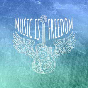 Music Is Freedom Bose SoundLink Mini Speaker II Skin