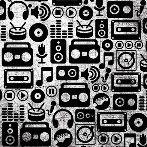 Music Pattern PS5 Slim Digital Edition Bundle Skin