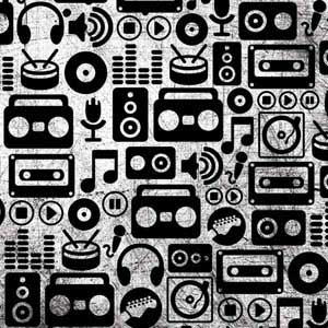 Music Pattern iPhone SE (2nd & 3rd Gen) Skin