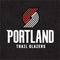 NBA Portland Trail Blazers Distressed Studio Wireless Skin