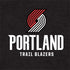NBA Portland Trail Blazers Distressed iPhone XS Clear Case