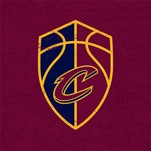 NBA Cleveland Cavaliers Distressed Studio Wireless 3 Skin