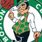 NBA Boston Celtics Large Logo Xbox 360 Slim (2010) Skin