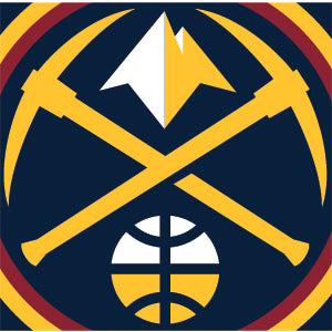NBA Denver Nuggets Large Logo Apple Pencil (1st Gen, 2017) Skin