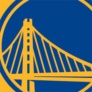 NBA Golden State Warriors Large Logo Wii Remote Controller Skin