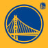 NBA Golden State Warriors Large Logo iPhone XS Clear Case