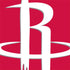 NBA Houston Rockets Large Logo iPhone XS Clear Case