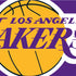 NBA Los Angeles Lakers Large Logo iPhone XS Clear Case