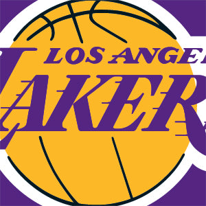 NBA Los Angeles Lakers Large Logo Xbox 360 Slim (2010) Skin