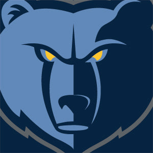 NBA Memphis Grizzlies Large Logo Playstation 3 & PS3 Slim Skin