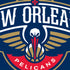 NBA New Orleans Pelicans Large Logo iPhone XS Clear Case