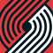 NBA Portland Trail Blazers Large Logo Apple Pencil (2nd Gen 2019) Skin