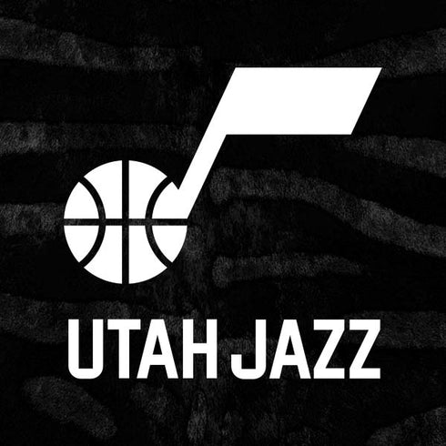 NBA Utah Jazz Black Animal Print iPhone 8 Folio Case