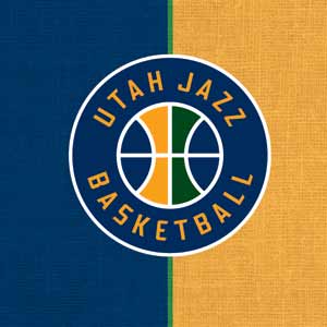 NBA Utah Jazz Split Canvas Xbox Adaptive Controller Skin