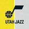 NBA Utah Jazz Split Canvas iPhone 14 Folio Case