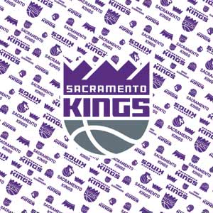 NBA Sacramento Kings History Logo Blast Wii Remote Controller Skin