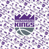 NBA Sacramento Kings History Logo Blast iPhone XS Clear Case