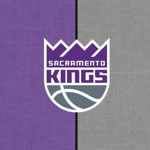 NBA Sacramento Kings Split Canvas PS5 Slim Digital Edition Console Skin