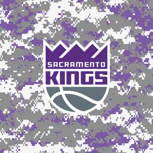 NBA Sacramento Kings Purple Digi Camo Fire TV Cube Skin