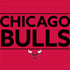 NBA Chicago Bulls Standard - Red iPhone XS Clear Case