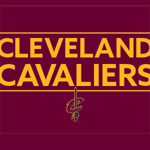 NBA Cleveland Cavaliers Standard - Maroon Fire TV Cube Skin