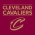 NBA Cleveland Cavaliers Standard - Maroon iPhone XS Clear Case