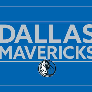 NBA Dallas Mavericks Standard - Light Blue Xbox 360 Slim (2010) Skin