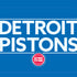 NBA Detroit Pistons Standard - Blue iPhone XS Clear Case