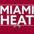 NBA Miami Heat Standard - Red iPhone XS Clear Case