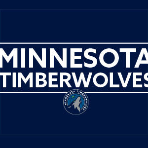 NBA Minnesota Timberwolves Standard - Navy Blue Fire TV Cube Skin